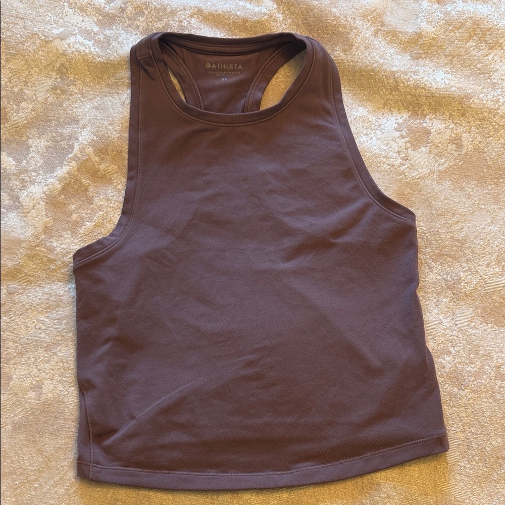 Athleta Women's Dark Plum Racerback Tank